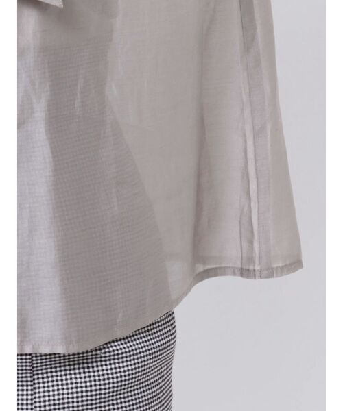 MERCURYDUO(マーキュリーデュオ)の「前後2WAY袖口フリルブラウス(シャツ/ブラウス・レディース・オフホワイト/ピンク/グレー・FREE)」の7枚目の写真