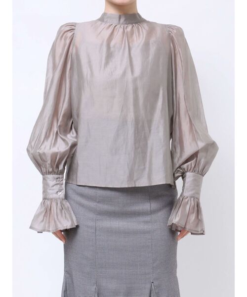 MERCURYDUO(マーキュリーデュオ)の「前後2WAY袖口フリルブラウス(シャツ/ブラウス・レディース・オフホワイト/ピンク/グレー・FREE)」の9枚目の写真