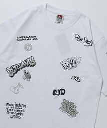 BEN DAVIS（ベンデイビス）の「【BEN DAVIS(ベンデイビス)】SCRIBBLED TEE / 半袖Tシャツ ロゴ クルーネック オーバーサイズ ブランドロゴ（Tシャツ/カットソー・メンズ）」