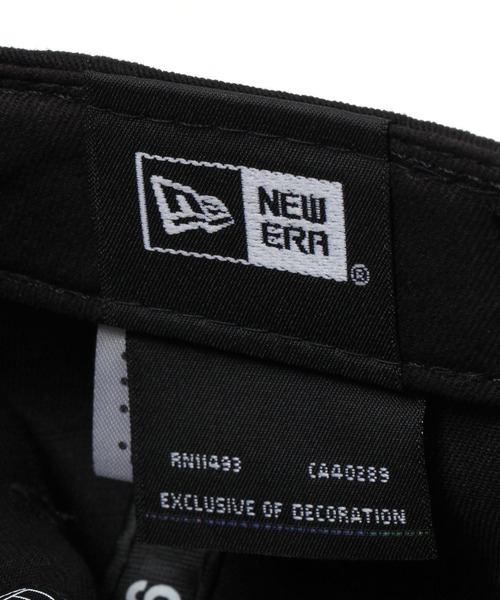 Heather(ヘザー)の「【NEW ERA】Stitch Cap(キャップ・レディース・ベージュ/ブラック・ONE SIZE)」の4枚目の写真