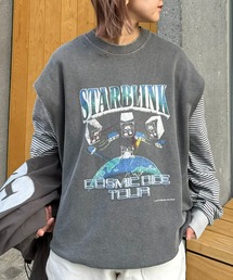 SOUNDSGOOOOD | 【SOUNDS GOOOOD / サウンズグッド】ヴィンテージライクプリントスウェットベスト(ベスト)