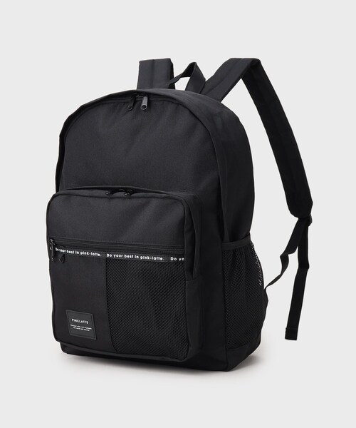 PINK-latte（ピンクラテ）の「◆【容量約23L】ハーフメッシュリュック（バックパック/リュック・キッズ・ブラック/ライトブルー/オフホワイト・00）」の11枚目の写真