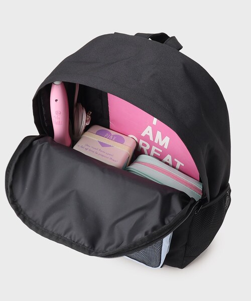 PINK-latte（ピンクラテ）の「◆【容量約23L】ハーフメッシュリュック（バックパック/リュック・キッズ・ブラック/ライトブルー/オフホワイト・00）」の20枚目の写真