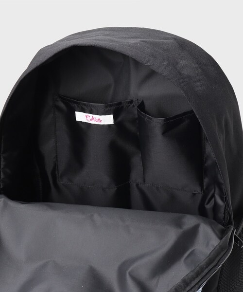 PINK-latte（ピンクラテ）の「◆【容量約23L】ハーフメッシュリュック（バックパック/リュック・キッズ・ブラック/ライトブルー/オフホワイト・00）」の21枚目の写真