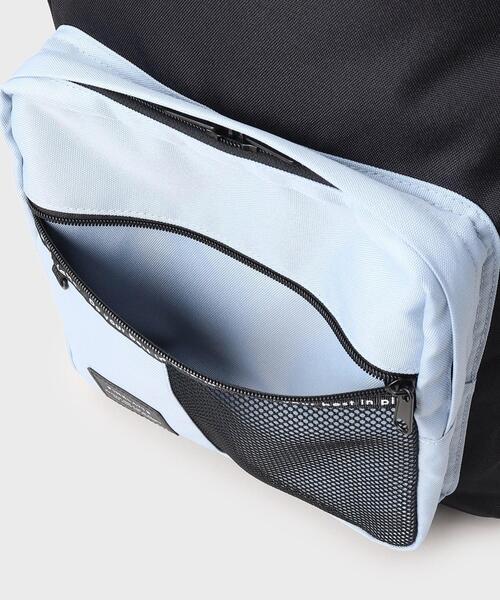 PINK-latte（ピンクラテ）の「◆【容量約23L】ハーフメッシュリュック（バックパック/リュック・キッズ・ブラック/ライトブルー/オフホワイト・00）」の22枚目の写真