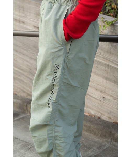 Manhattan Portage(マンハッタンポーテージ)の「【 Manhattan Portage / マンハッタンポーテージ 】ワイドテーパードパンツ ナイロン 24SS-MP-M562 MNF(その他パンツ・メンズ・ブラック/カーキ・M/L)」の10枚目の写真