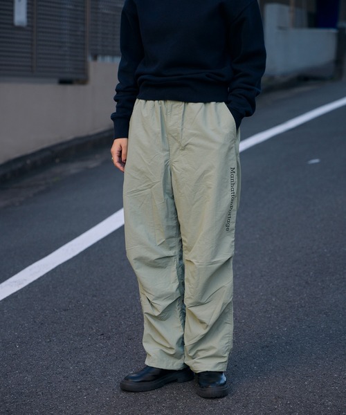 Manhattan Portage(マンハッタンポーテージ)の「【 Manhattan Portage / マンハッタンポーテージ 】ワイドテーパードパンツ ナイロン 24SS-MP-M562 MNF(その他パンツ・メンズ・ブラック/カーキ・M/L)」の15枚目の写真