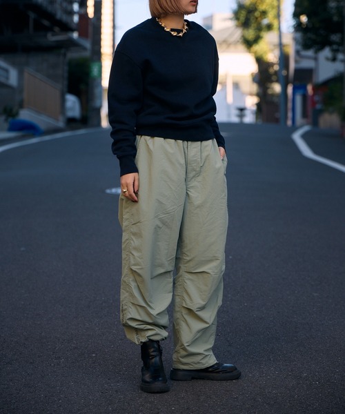 Manhattan Portage(マンハッタンポーテージ)の「【 Manhattan Portage / マンハッタンポーテージ 】ワイドテーパードパンツ ナイロン 24SS-MP-M562 MNF(その他パンツ・メンズ・ブラック/カーキ・M/L)」の17枚目の写真
