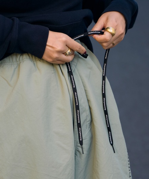 Manhattan Portage(マンハッタンポーテージ)の「【 Manhattan Portage / マンハッタンポーテージ 】ワイドテーパードパンツ ナイロン 24SS-MP-M562 MNF(その他パンツ・メンズ・ブラック/カーキ・M/L)」の18枚目の写真
