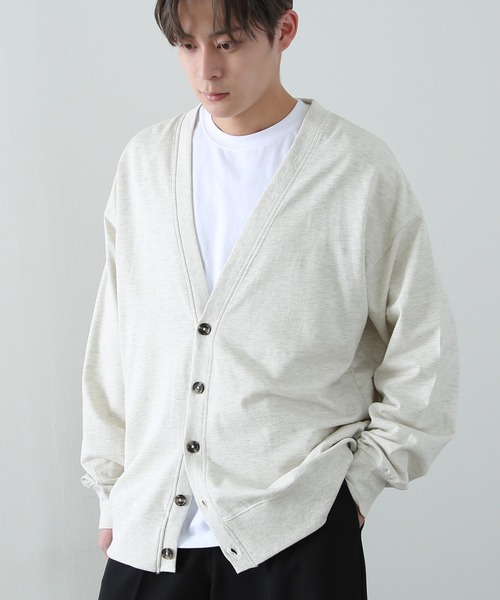 improves（インプローブス）の「ミニスウェット Vネック カーディガン