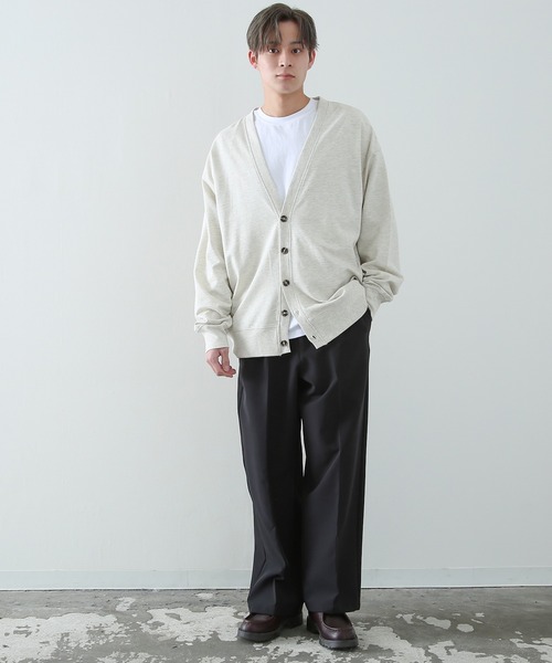 improves（インプローブス）の「ミニスウェット Vネック カーディガン