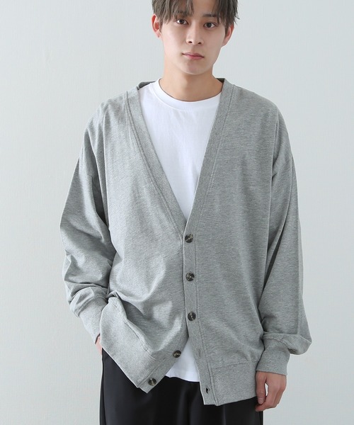 improves（インプローブス）の「ミニスウェット Vネック カーディガン