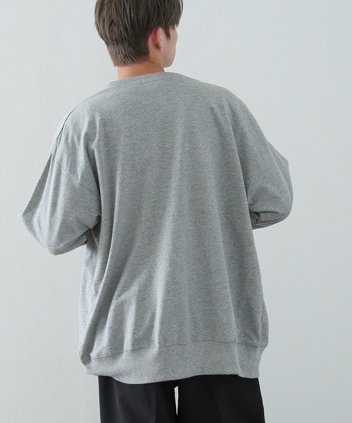 improves（インプローブス）の「ミニスウェット Vネック カーディガン（カーディガン/ボレロ・メンズ・グレー/ブラック/チャコール/オートミール・MEDIUM/LARGE/X-LARGE）」の12枚目の写真