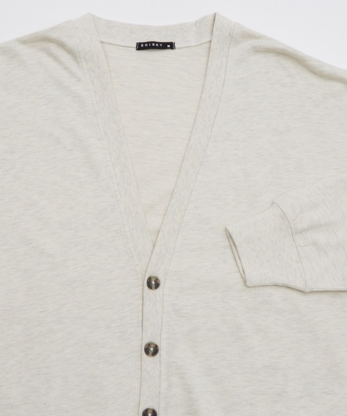 improves（インプローブス）の「ミニスウェット Vネック カーディガン