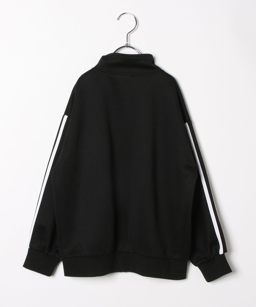 GLOBAL WORK(グローバルワーク)の「トラックジャケット/996540(ジャージ・キッズ・ブラック/アイボリー・130cm/140cm/150cm/160cm/170cm)」の7枚目の写真