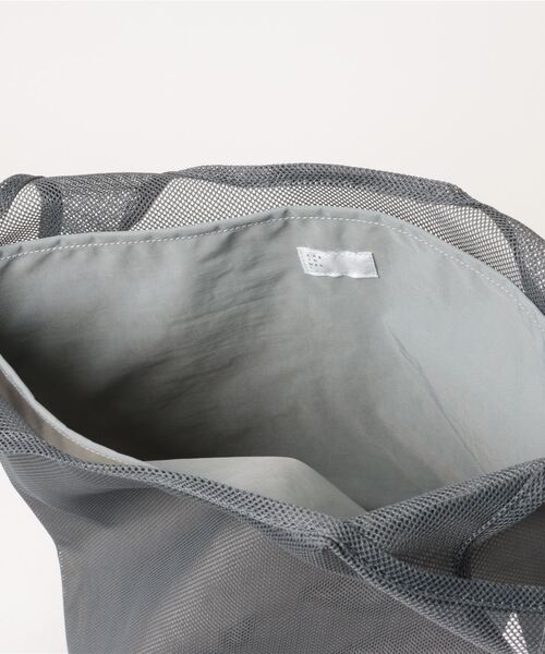 EARTH MADE(アースメイド)の「2 LAYERS TOTE(トートバッグ・レディース・ホワイト/ライトグレー系2/グレー系1/ベージュ系2/ライトブルー/ライトグレー系1/ベージュ系1/グレー系2・FREE)」の17枚目の写真
