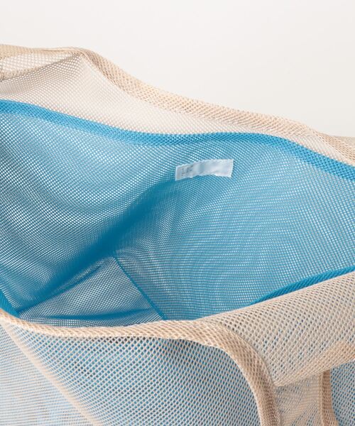 EARTH MADE(アースメイド)の「2 LAYERS TOTE(トートバッグ・レディース・ホワイト/ライトグレー系2/グレー系1/ベージュ系2/ライトブルー/ライトグレー系1/ベージュ系1/グレー系2・FREE)」の19枚目の写真