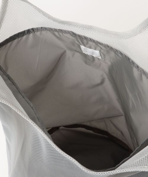EARTH MADE(アースメイド)の「2 LAYERS TOTE(トートバッグ・レディース・ホワイト/ライトグレー系2/グレー系1/ベージュ系2/ライトブルー/ライトグレー系1/ベージュ系1/グレー系2・FREE)」の20枚目の写真