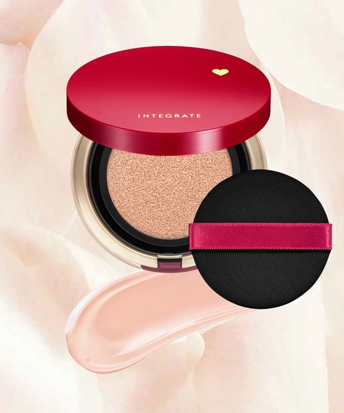 INTEGRATE（インテグレート）の「インテグレート　プロフィニッシュクッション（ファンデーション・レディース・1 オークル　(やや明るめ～中間的な明るさ)/0 ライトオークル　(明るめ～やや明るめ)/0.5 ピュアピンク　（やや明るめ(ピンク系）・ﾌﾘ-）」の3枚目の写真