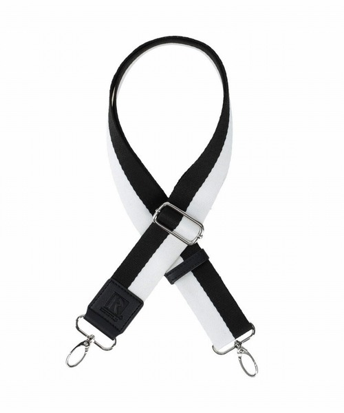 ROOTOTE(ルートート)の「【限定商品】ルートート/OP.STRAP.pattern-24-A(ショルダーバッグ・レディース・ブラック×ホワイト/ベージュ系その他/グレイッシュブルー・FREE)」の1枚目の写真