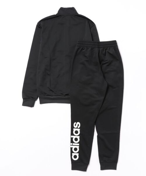 adidas（アディダス）の「《adidas》MLINTRﾄﾗｯｸｽｰﾂ（セットアップ・メンズ・ブラック×ホワイト/ベージュ系その他・XL/L/M/S）」の3枚目の写真