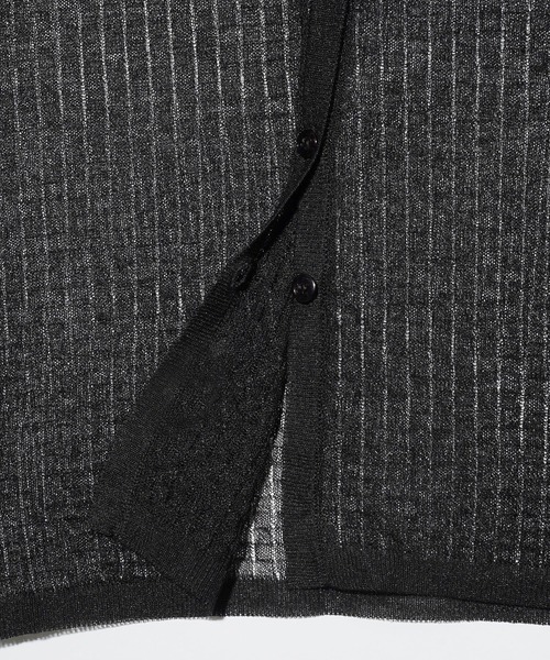 MILKFED.（ミルクフェド）の「BUMPY KNIT TOP（ニット/セーター・レディース・ブラック/オフホワイト/ライトグリーン・ONE SIZE）」の8枚目の写真