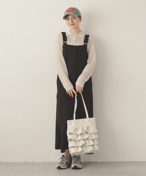 MILKFED.（ミルクフェド）の「BUMPY KNIT TOP（ニット/セーター・レディース・ブラック/オフホワイト/ライトグリーン・ONE SIZE）」の16枚目の写真