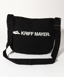 【KRIFF MAYER/クリフメイヤー】ニュースペーパー キャンバス ロゴ ショルダーバッグ