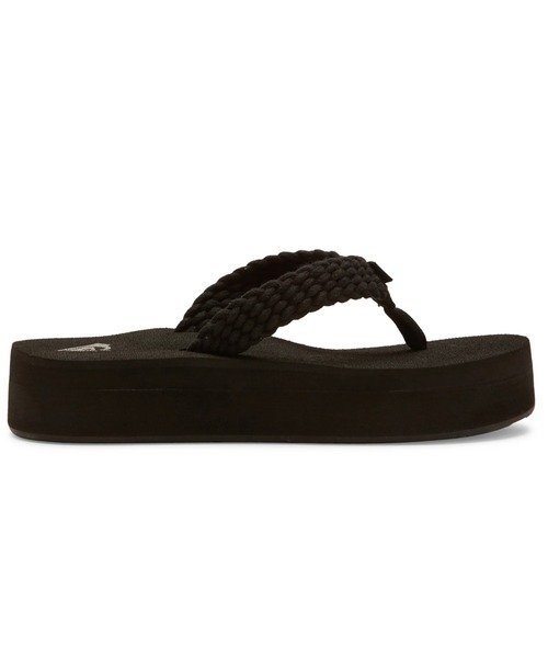 ROXY（ロキシー）の「PORTO PLATFORM/ロキシーボリュームソールサンダル（サンダル・レディース・ブラック/ホワイト・23cm/24cm/25cm）」の14枚目の写真