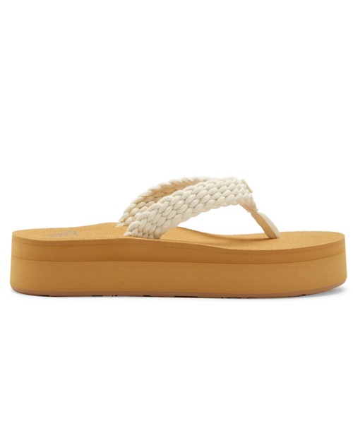 ROXY（ロキシー）の「PORTO PLATFORM/ロキシーボリュームソールサンダル（サンダル・レディース・ブラック/ホワイト・23cm/24cm/25cm）」の10枚目の写真