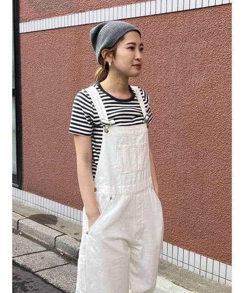 Ungrid（アングリッド）の「カラーフィットボーダーTee（Tシャツ/カットソー・レディース・レッド/チャコールグレー・FREE）」の13枚目の写真