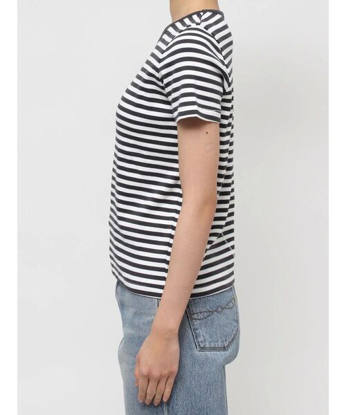 Ungrid（アングリッド）の「カラーフィットボーダーTee（Tシャツ/カットソー・レディース・レッド/チャコールグレー・FREE）」の20枚目の写真