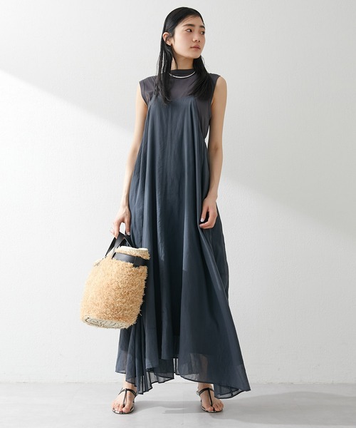 Whim Gazette（ウィムガゼット）の「草木染めキャミワンピース
