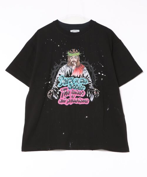 SOMEIT(サミット)の「SOMEIT/サミット/M16 VINTAGE TEE(Tシャツ/カットソー・メンズ・ブラック/ホワイト・XL/L/M)」の6枚目の写真