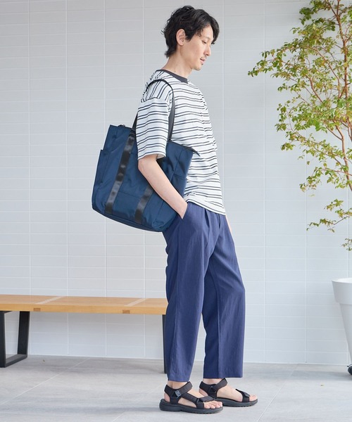 GLOBAL WORK（グローバルワーク）の「ヘビロッTEE COOL/半袖/986787（Tシャツ/カットソー・メンズ・ホワイト×ブラック/ホワイト/ライトグレー・MEDIUM/LARGE/X-LARGE/SMALL）」の13枚目の写真