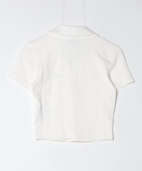 NIKE(ナイキ)の「NIKE AS W NSW ESSNTL SS POLO CRP TO / ナイキ ウィメンズ NSW エッセンシャル S/S ポロ 【SP】(ポロシャツ・レディース・ホワイト・L/M/S/XS)」の11枚目の写真