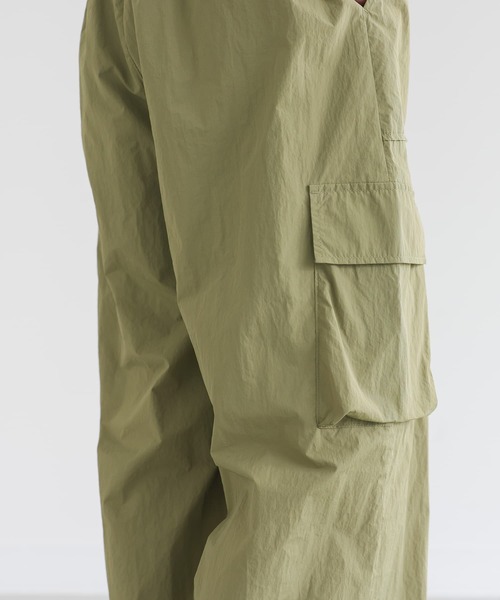 n'OrLABEL（ノアールレーベル）の「『カシュクールワイドカーゴパンツ』（カーゴパンツ・レディース・ブラック/ホワイト/ライトカーキ・1/2）」の11枚目の写真