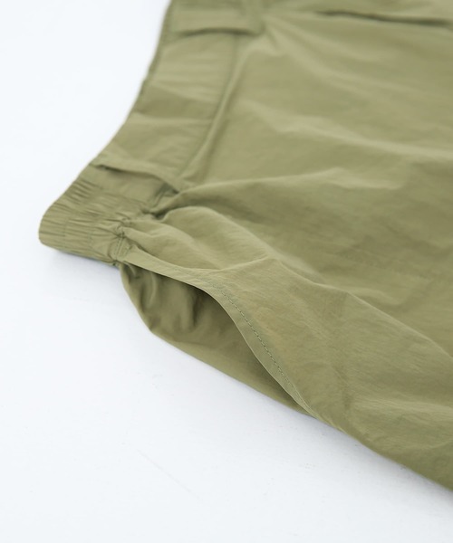 n'OrLABEL（ノアールレーベル）の「『カシュクールワイドカーゴパンツ』（カーゴパンツ・レディース・ブラック/ホワイト/ライトカーキ・1/2）」の4枚目の写真