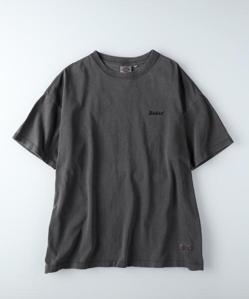 Dickies(ディッキーズ)の「Dickies(ディッキーズ)【レディース】天竺ビッグTシャツ(Tシャツ/カットソー・レディース・ブラック/ホワイト・M)」の10枚目の写真