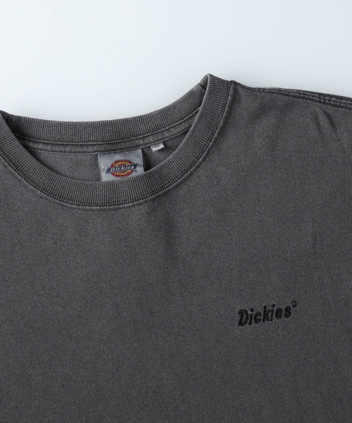 Dickies(ディッキーズ)の「Dickies(ディッキーズ)【レディース】天竺ビッグTシャツ(Tシャツ/カットソー・レディース・ブラック/ホワイト・M)」の4枚目の写真