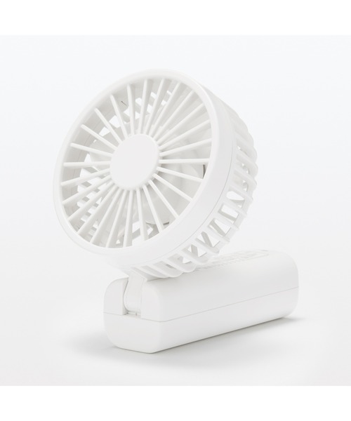 無印良品（ムジルシリョウヒン）の「充電式コンパクトハンディファン（生活家電・メンズ・ピンク/ホワイト/グレー・FREE）」の18枚目の写真