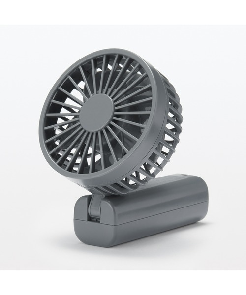 無印良品（ムジルシリョウヒン）の「充電式コンパクトハンディファン（生活家電・メンズ・ピンク/ホワイト/グレー・FREE）」の12枚目の写真