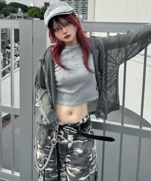 XU（エックスユー）の「ストリートファッション XU エックスユー design wallet chain ウォレットチェーン シルバーチェーン 太チェーン 韓国ファッション（ウォレットチェーン・メンズ・シルバー・ONE SIZE）」の9枚目の写真