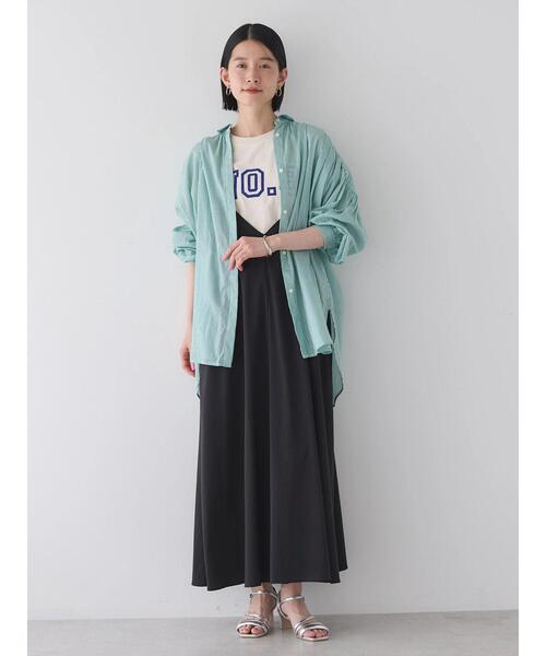AMERICAN HOLIC(アメリカンホリック)の「フロッキーロゴカットプルオーバー①(Tシャツ/カットソー・レディース・オフホワイト/ブラック/アイボリー・M/L)」の14枚目の写真