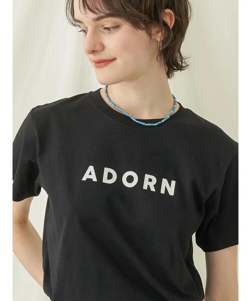 AMERICAN HOLIC(アメリカンホリック)の「フロッキーロゴカットプルオーバー①(Tシャツ/カットソー・レディース・オフホワイト/ブラック/アイボリー・M/L)」の17枚目の写真