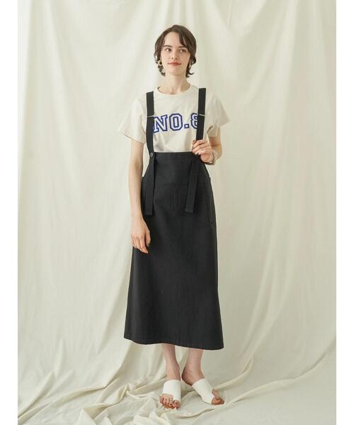 AMERICAN HOLIC(アメリカンホリック)の「フロッキーロゴカットプルオーバー①(Tシャツ/カットソー・レディース・オフホワイト/ブラック/アイボリー・M/L)」の22枚目の写真