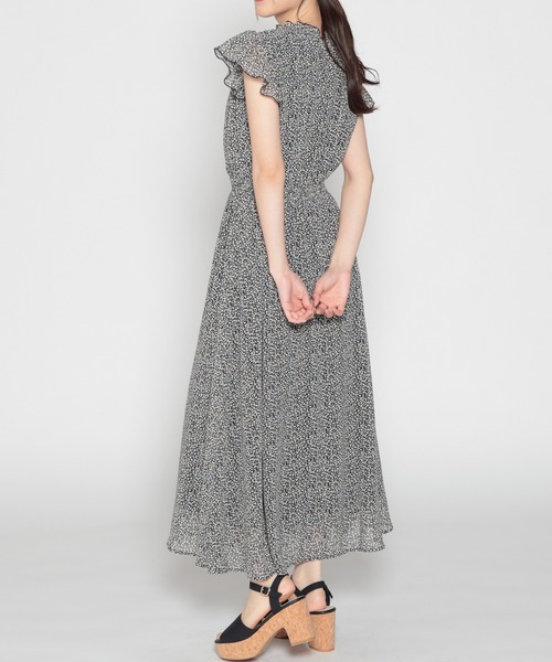 Honeys（ハニーズ）の「フリルワンピース（ワンピース・レディース・ブラック系その他/グリーン系その他/イエロー系その他/ブルー系その他・S/M/L/LL/3L）」の8枚目の写真