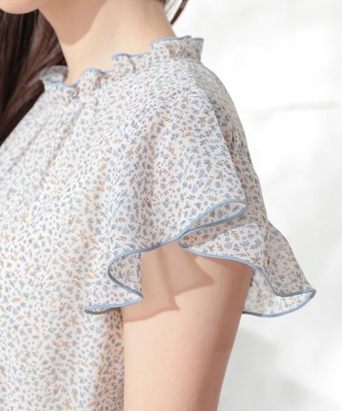 Honeys（ハニーズ）の「フリルワンピース（ワンピース・レディース・ブラック系その他/グリーン系その他/イエロー系その他/ブルー系その他・S/M/L/LL/3L）」の14枚目の写真