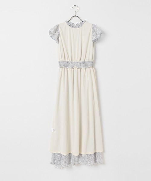 Honeys（ハニーズ）の「フリルワンピース（ワンピース・レディース・ブラック系その他/グリーン系その他/イエロー系その他/ブルー系その他・S/M/L/LL/3L）」の10枚目の写真