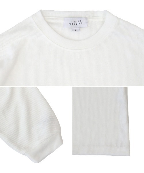 TIMELY WARNING（タイムリーワーニング）の「【TIMELY WARNING】BAND TEE ＆ WAFFLE ENSEMBLE（Tシャツ/カットソー・メンズ・グレー系その他2/グレー系その他・M/L/XL）」の22枚目の写真